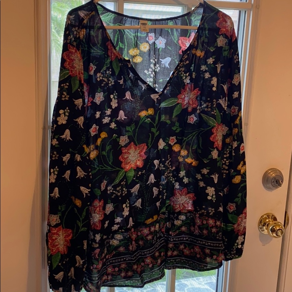 Floral blouse